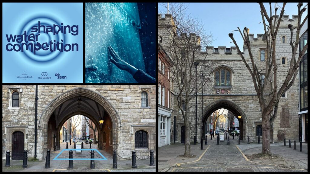 DeZeen Shapping Water Competition collage