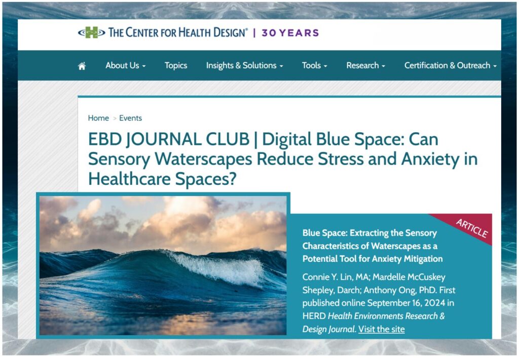 EBD Journal Digital Blue Space w full background